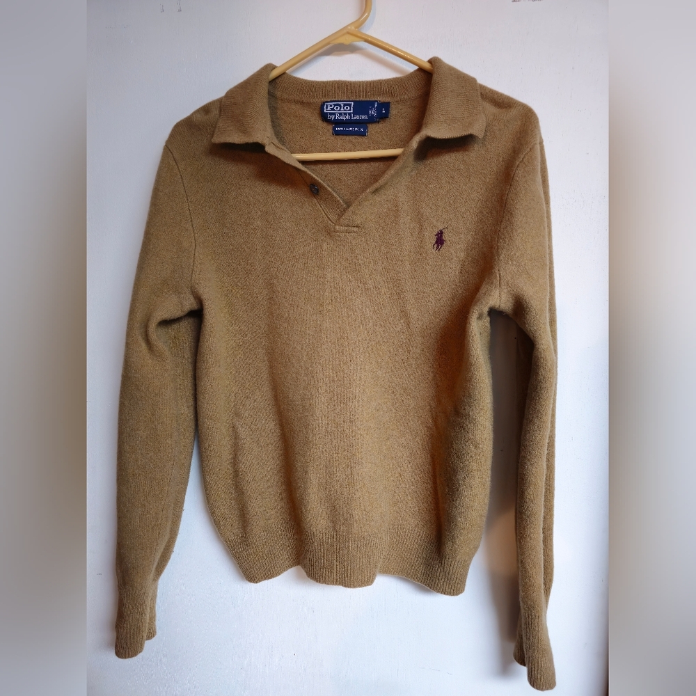 Ralph Laurn Kids Large Cashmere Sweater